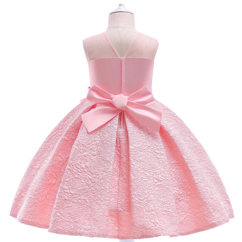 Luxury Floral Embroidered Birthday Wedding Princess Dress 5033 - Picture 3 of 8